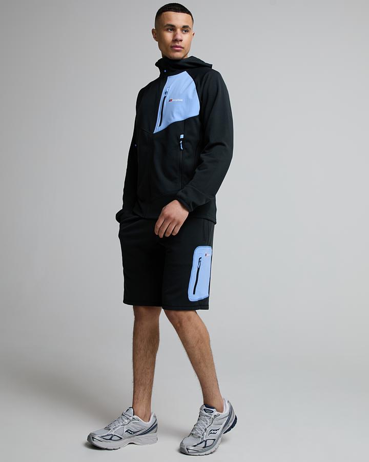 Berghaus Men's Pavey Short - Jet Black/Dayflower