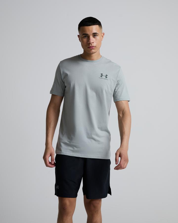 Under Armour Men's Sportstyle T-Shirt - Titanium/Clay Green
