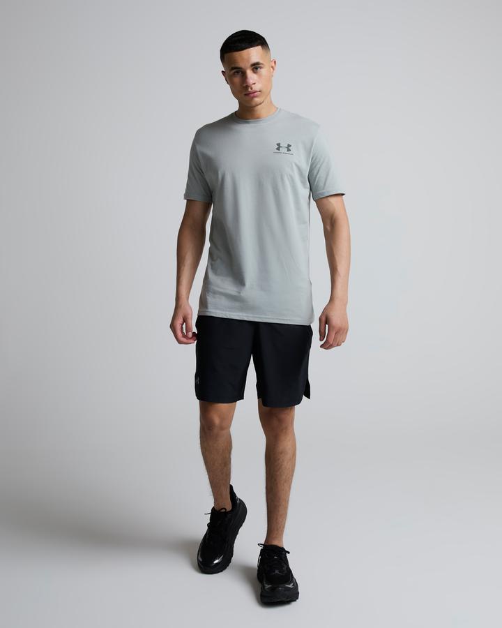 Under Armour Men's Sportstyle T-Shirt - Titanium/Clay Green