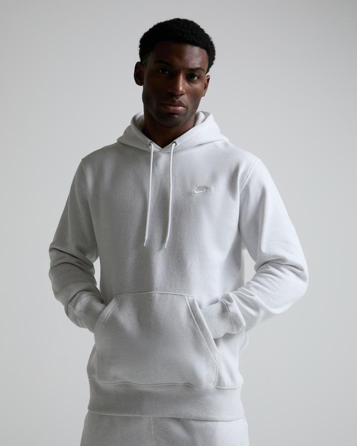 Nike Men's Club Overhead Hoodie - Birch Heather