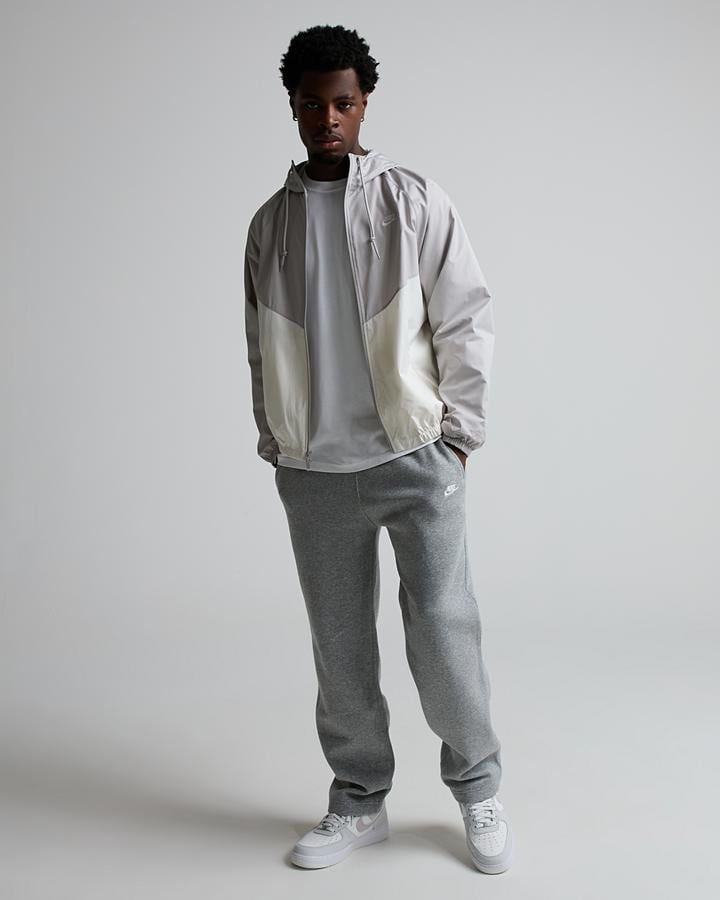 Nike Men's Lined Windrunner 26 Jacket - Light Iron Ore/Sail