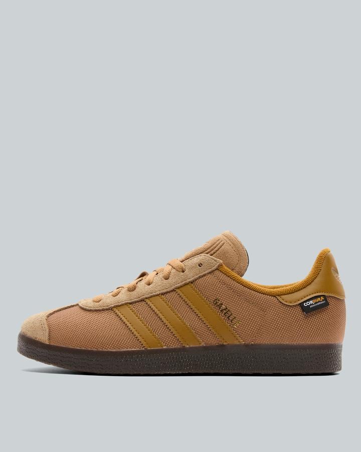 adidas Men's Gazelle CORDURA Trainer - Brown Desert/Bronze Strata/Dark Brown