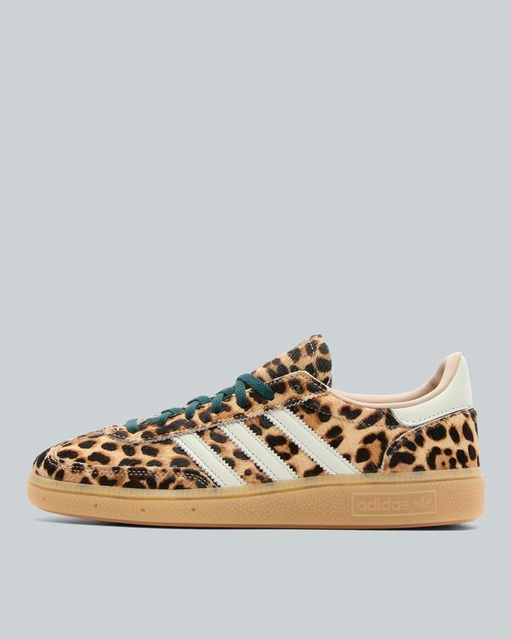 adidas Women's Handball Spezial Trainer - Magic Beige/Ivory/Leopard