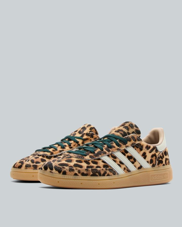 adidas Women's Handball Spezial Trainer - Magic Beige/Ivory/Leopard