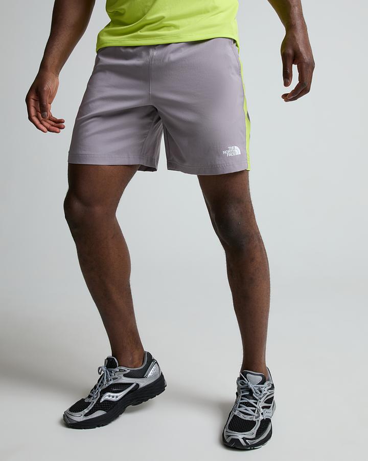 The North Face Men's 24/7 Colour Block Short - Transcendent Grey/Fizz Lime