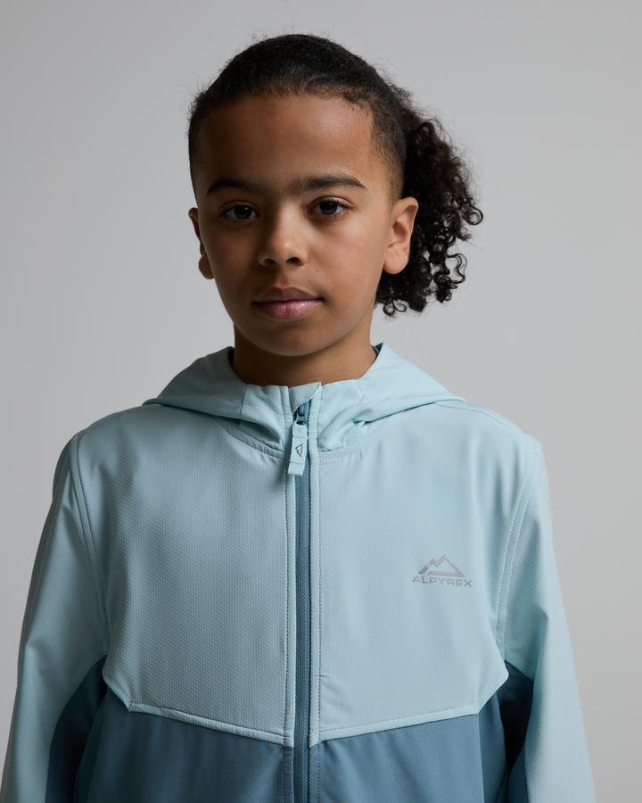 Alpyrex Junior Ontera Windrunner - Ash Tide Frostlight Blue