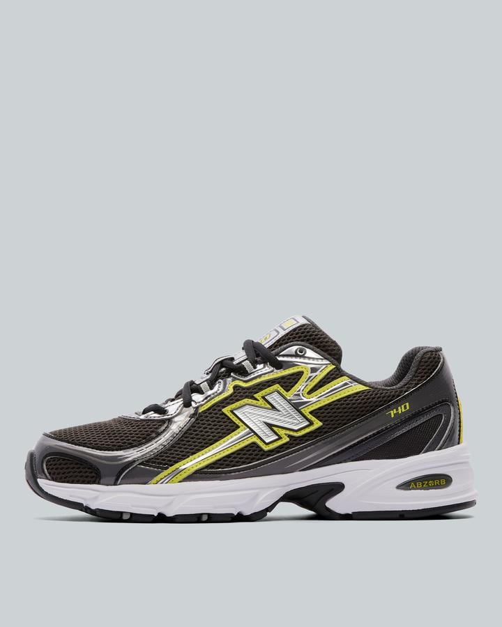 New Balance Men's 740 Trainer - Brown/Black/White/Yellow