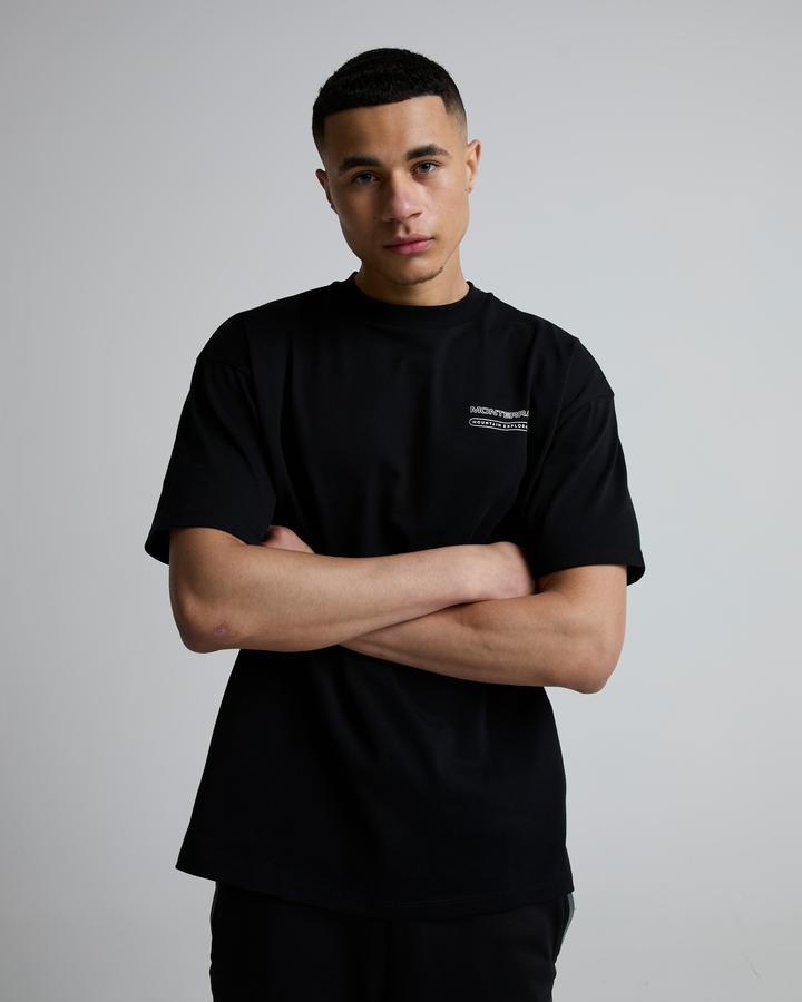 Monterrain Men's Pulse T-Shirt - Black