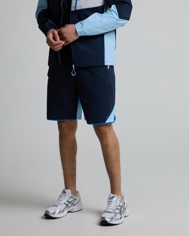 Monterrain Men's Magnitude Woven Short - Skybound Blue/Velvet Dusk/Salted Fog