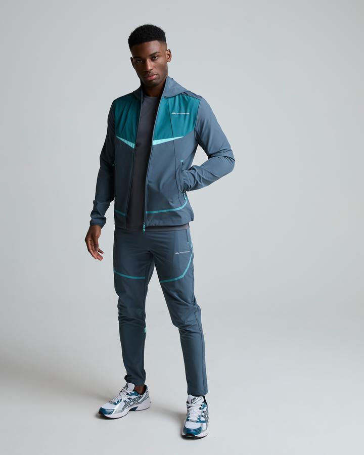 Monterrain Men's Defence Windrunner - Twilight Graphite/Seafarer Teal/Coastal Calm