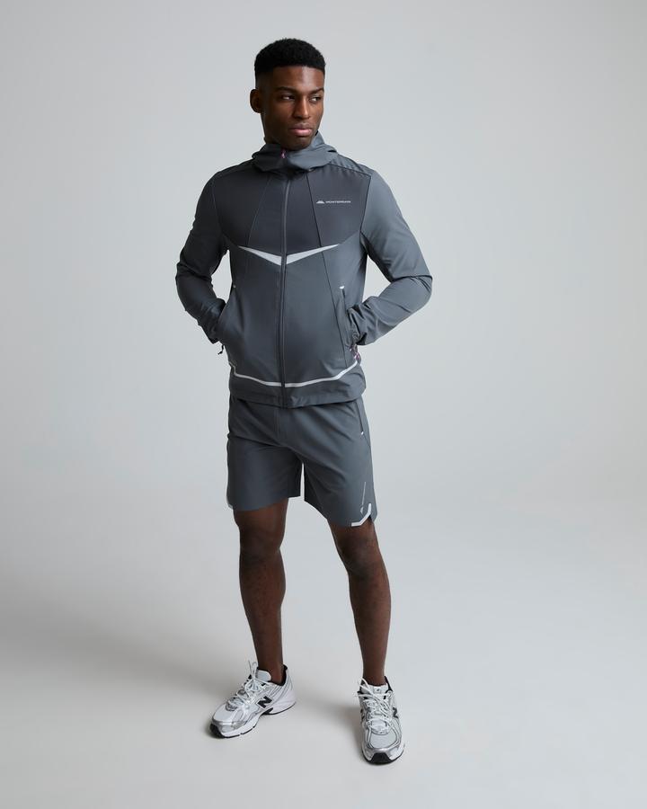 Monterrain Men's Defence Windrunner - Forged Steel/Urban Charcoal/Salted Fog
