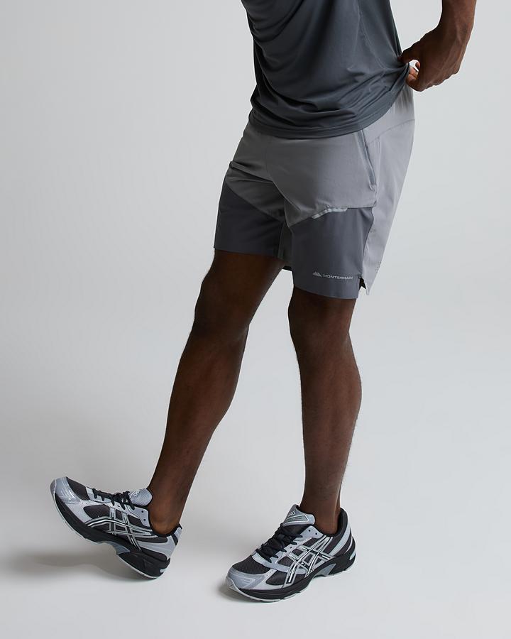 Monterrain Men's Vent 2.0 Woven Running Short - Navy