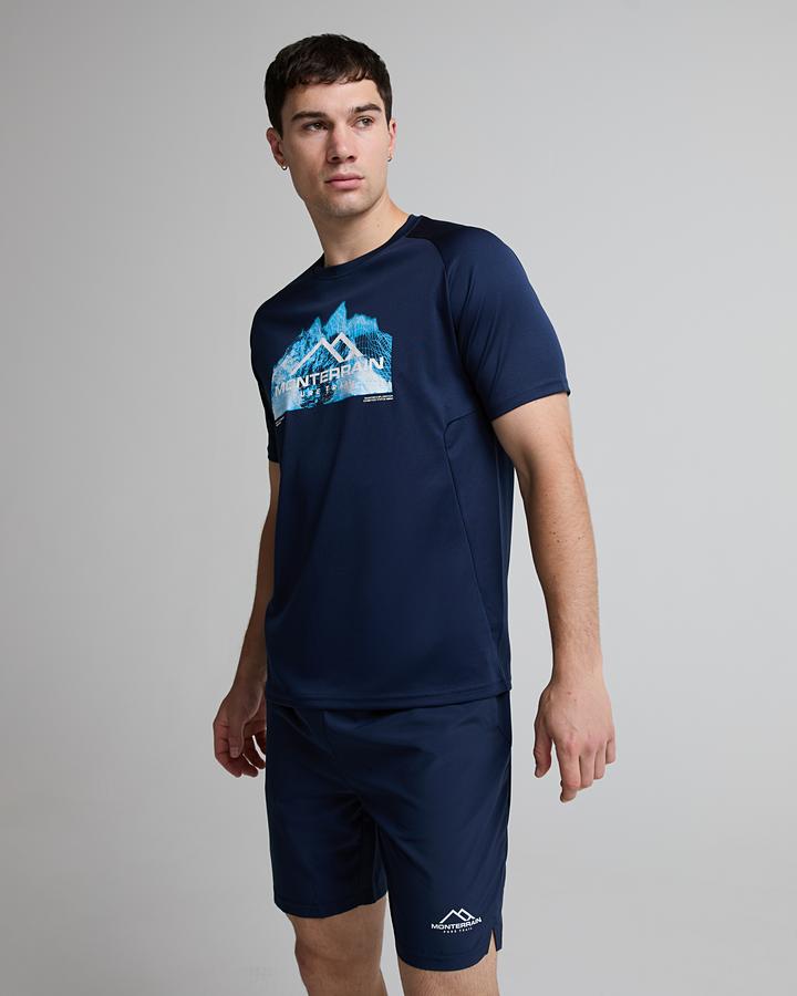 Monterrain Men's Fjord T-Shirt - Velvet Dusk