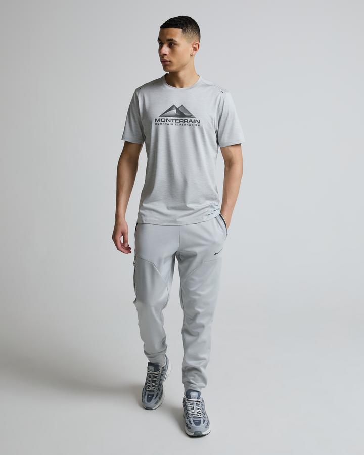 Monterrain Men's Speed 2.0 Poly T-Shirt - Grey