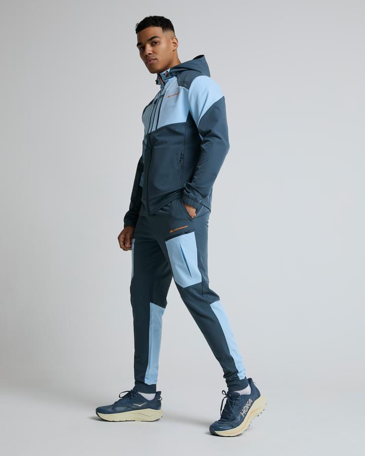 Monterrain Men's Orbit Woven Running Pant - Twilight Graphite/Skybound Blue/Sunflare Amber (4127318)