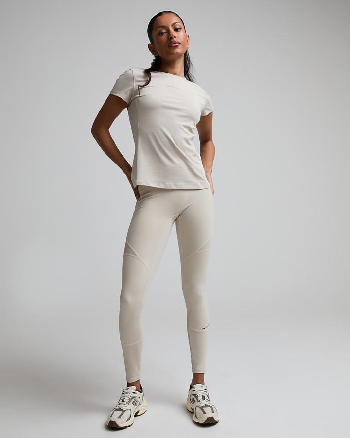 Monterrain Women's Lyder 2.0 Sports T-Shirt - Beige
