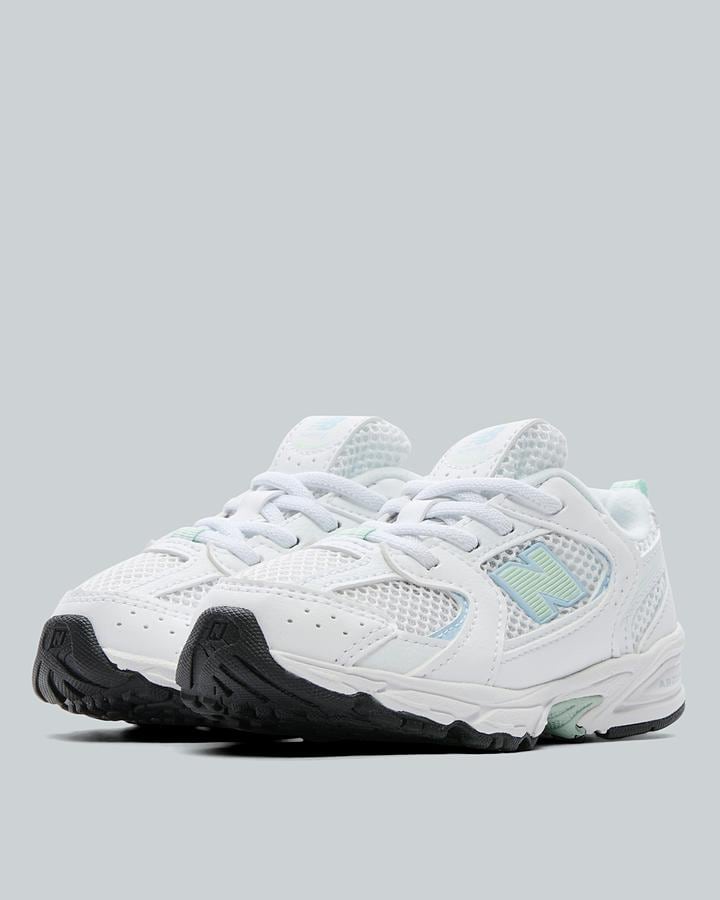 New Balance Baby 530 Trainers - White Cosmic Jade