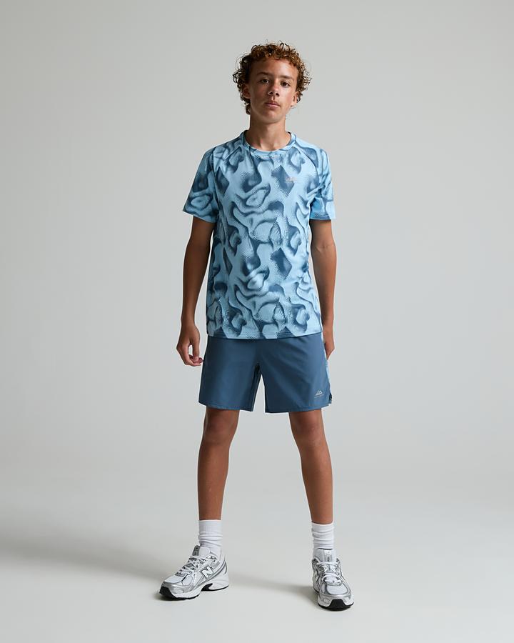 Trailberg Junior Kinetic T-Shirt - Breeze Dove Blue