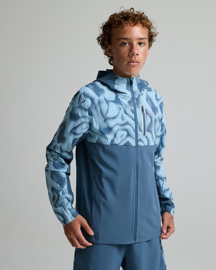 Trailberg Junior Kinetic Windbreaker - Breeze Dove Blue