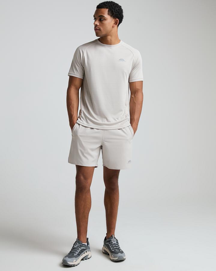 Trailberg Men's Cloud T-Shirt - Pebblestone/Frosted Ridge