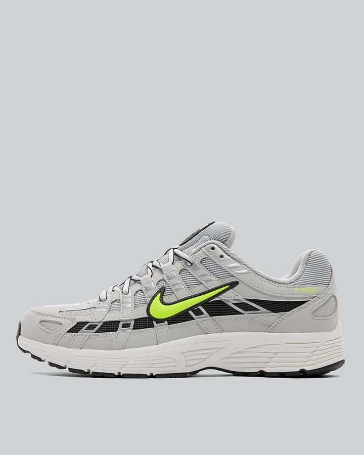 Nike P-6000 Men's Trainers - Grey Fog/Volt/White