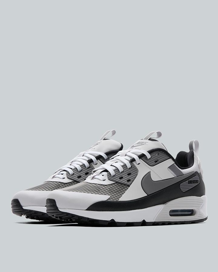 Nike Men's Air Max 90 Trainer - Vast Grey/Black/White