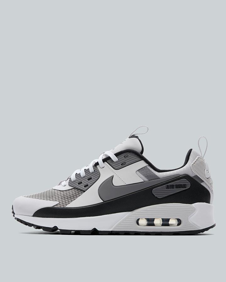 Nike Men's Air Max 90 Trainer - Vast Grey/Black/White