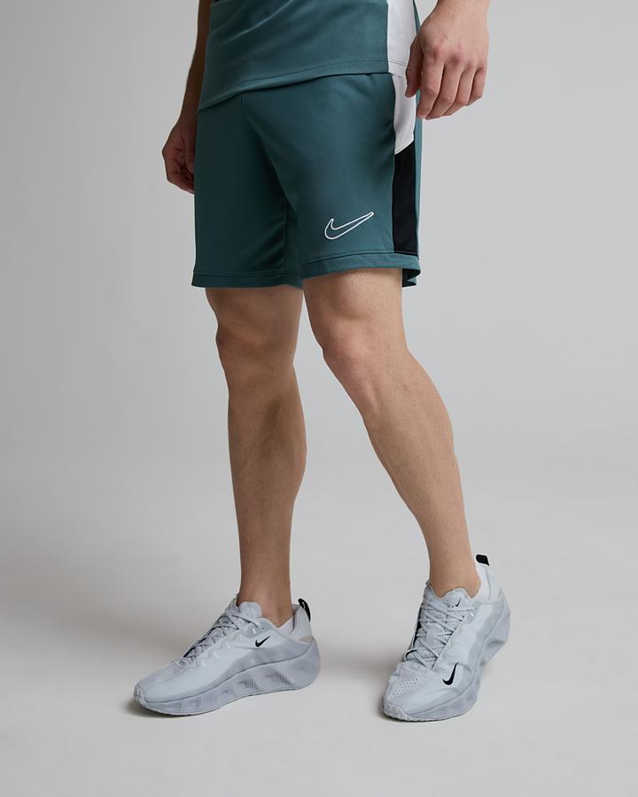 Nike Men's Dri-FIT Academy Football Short - Mineral Slate/White/Black/White