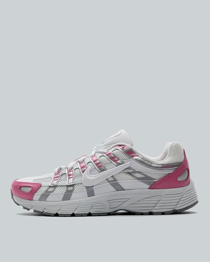 Nike Junior P-6000 Trainers - Off White Off White Smoke Grey
