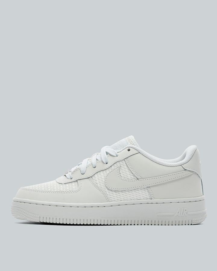Nike Junior Air Force 1 LV8 2 Trainers - Off White Summit White Off White