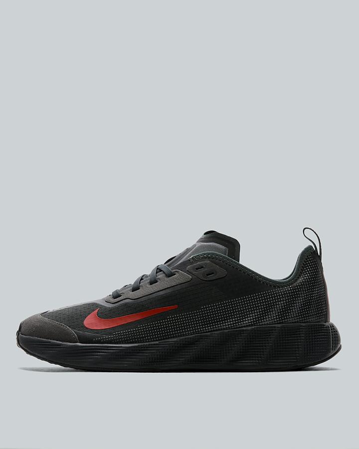 Nike Junior Ava X Trainers - Anthracite Picante Red Black