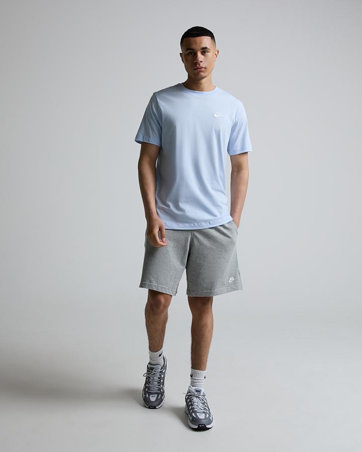 Nike Men's Club T-Shirt - Hydrogen Blue