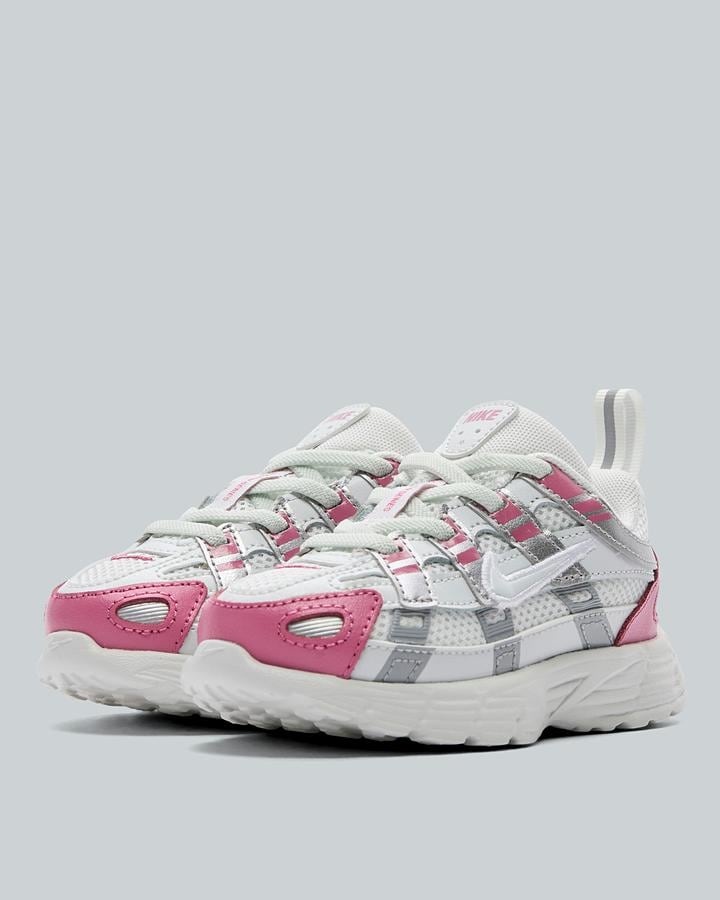 Nike Baby P-6000 Trainers - Off White Off White Peony Smoke Grey