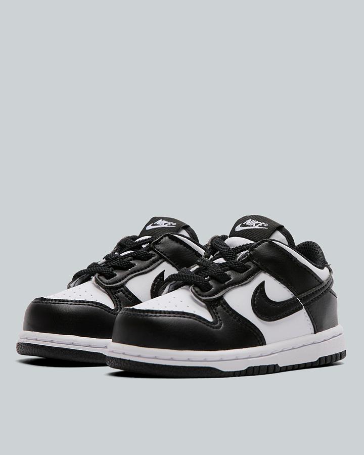 Nike Baby Dunk Low Trainers - White Black White