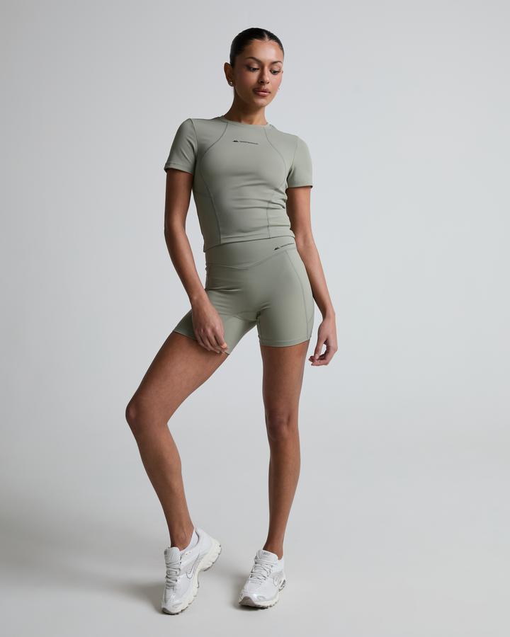 Monterrain Women's Altitude Slim Fit T-Shirt - Phantom Grey