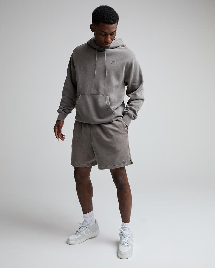 Nike Men's Club Flow Wash Short - Cave Stone