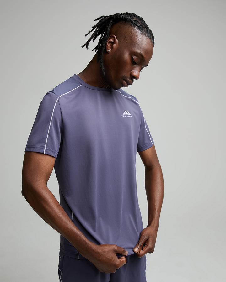 Trailberg Men's Momentum T-Shirt - Dark Lavender