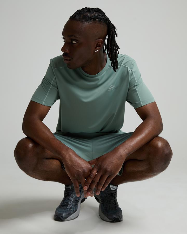 Trailberg Men's Momentum T-Shirt - Willow Green/Idyllic Green