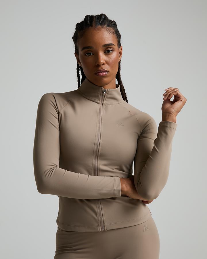 Montirex Women's Form Full Zip T-Shirt - Praline