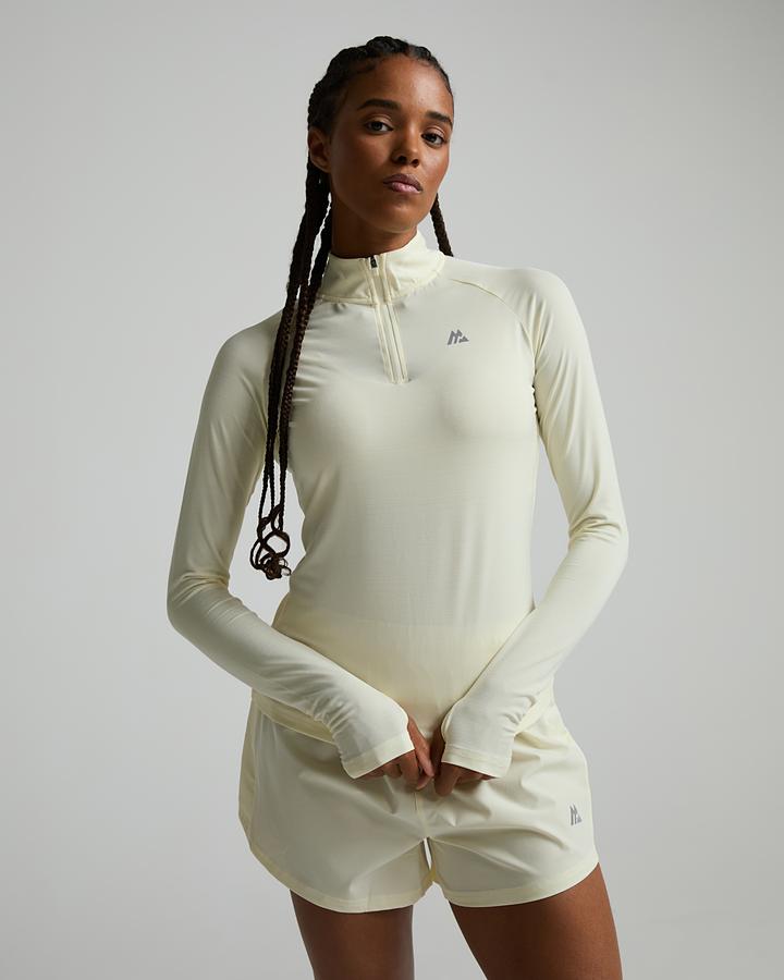 Montirex Women's Breathe Quarter Zip Top - Pear Sorbet