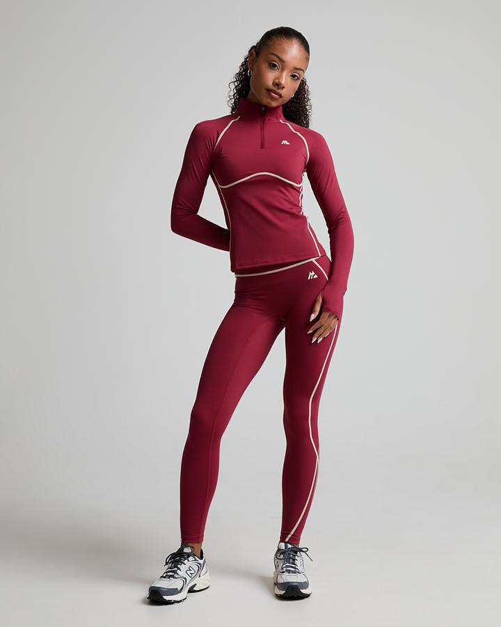Montirex Women's Accolade Quarter Zip Top - Ascension/Pear Sorbet