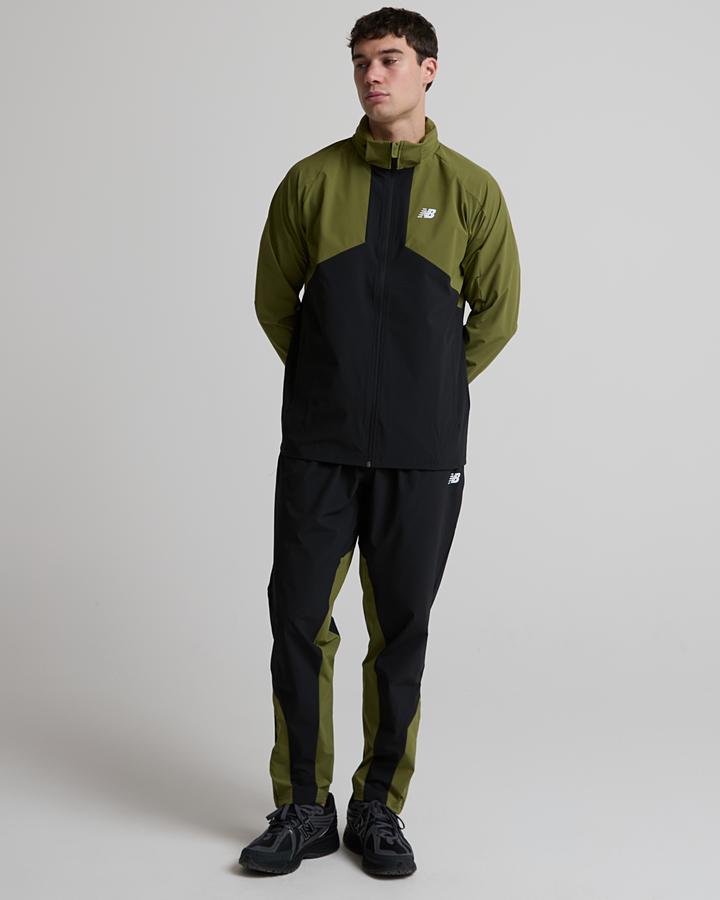New Balance Men's Ultility Stretch Woven Jacket - Sport Green