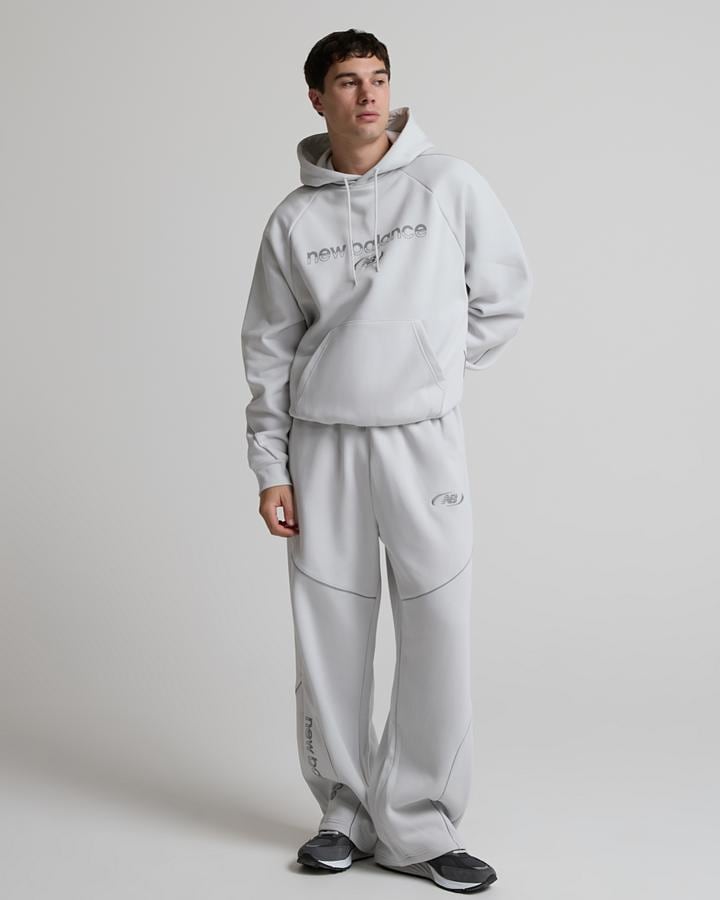 New Balance Men's Trackside Fleece Pant - Grey Matter