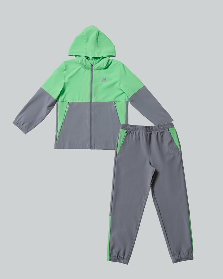 Montirex Baby Edge Jacket And Pant - Chameleon Platinum Grey