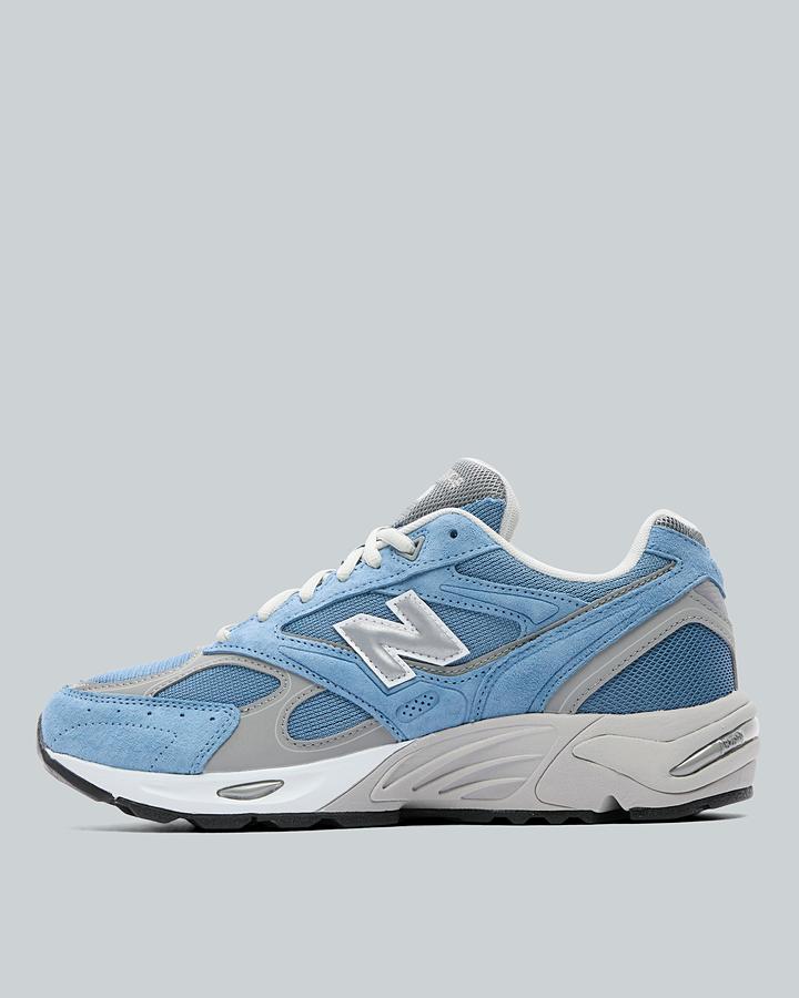 New Balance Men's 880R Trainer - Heron Blue/Slate Grey/White