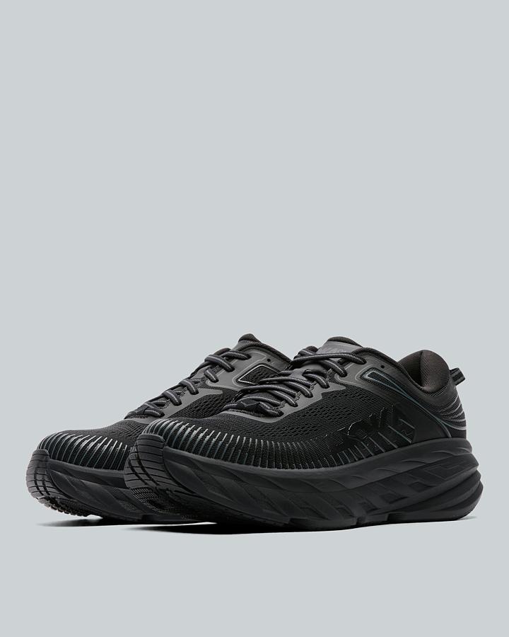 HOKA Men's Bondi 7 Trainer - Black