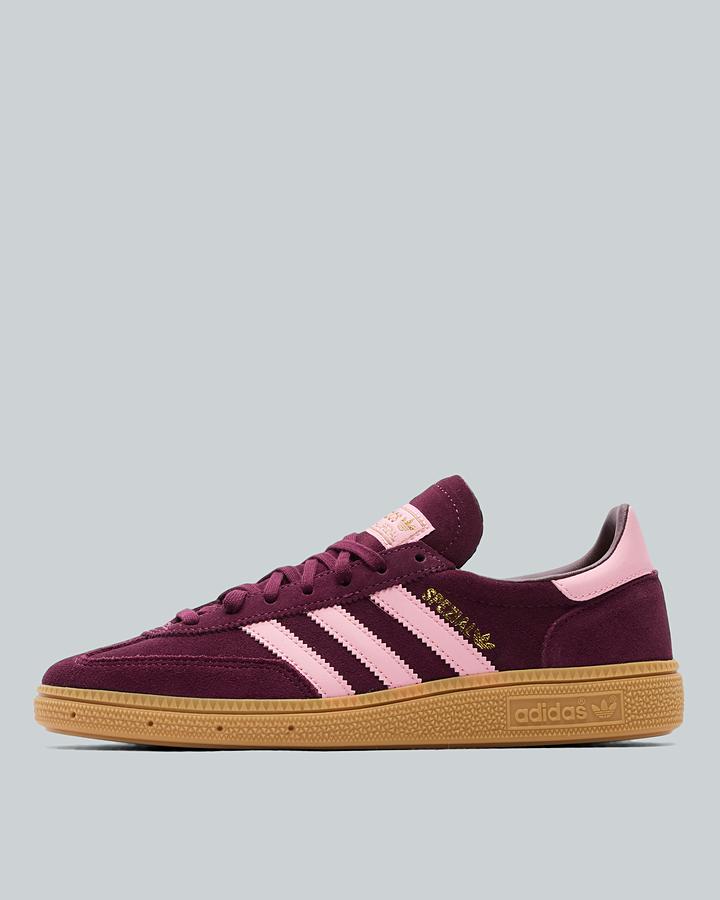 adidas Junior Handball Spezial Trainers - Maroon Bliss Pink Gum 3