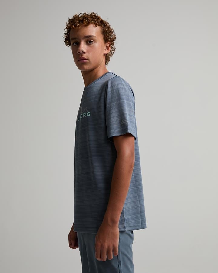 Trailberg Junior Ignite T-Shirt - Ash Grey Lunar Grey Aqua