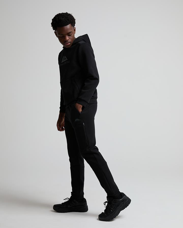 Trailberg Junior Stormlight Jogger - Black Graphite Grey
