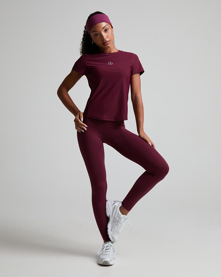 Trailberg Women's Sculpt Core Legging - Deep Claret